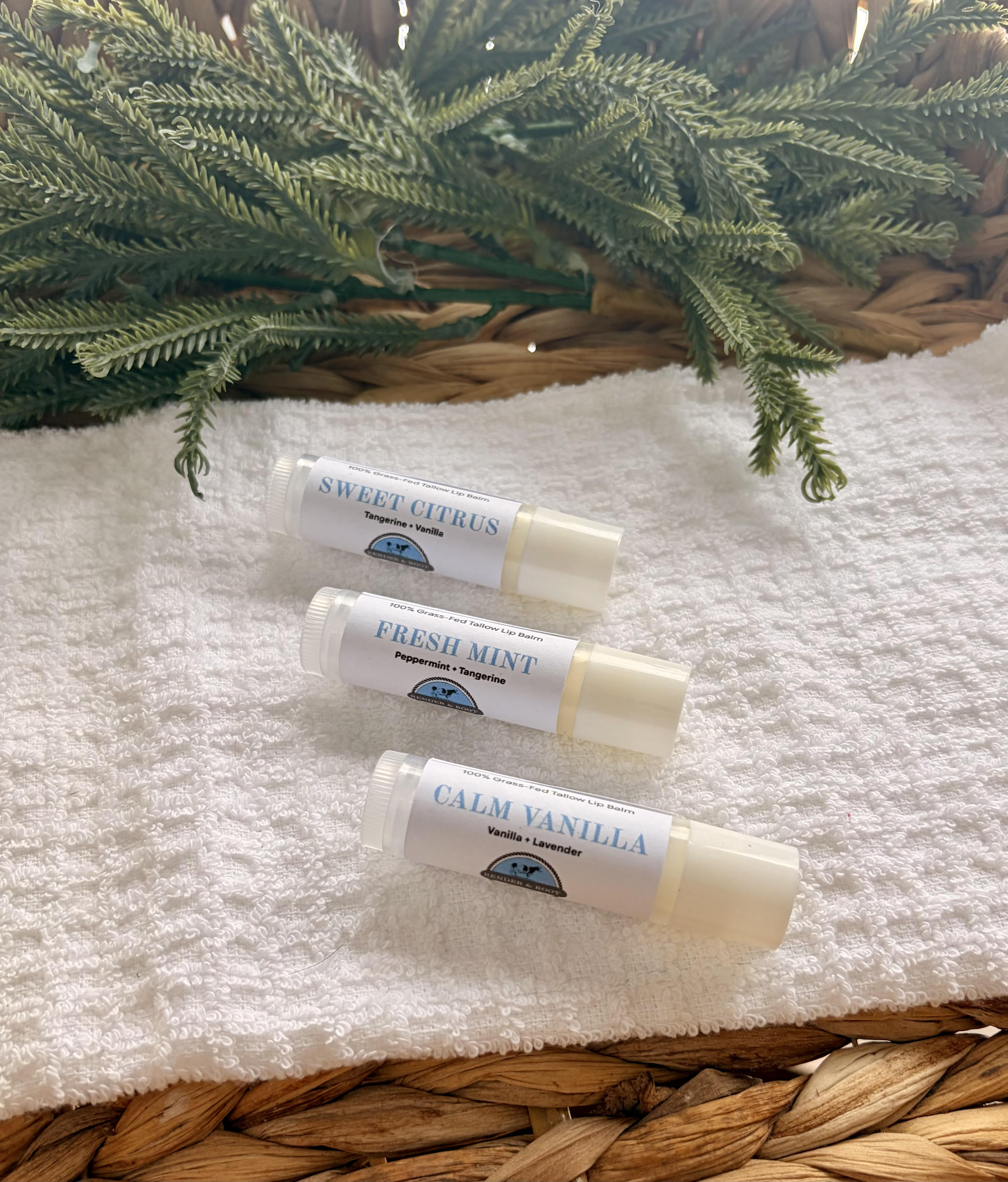 Tallow Lip Balm Collection